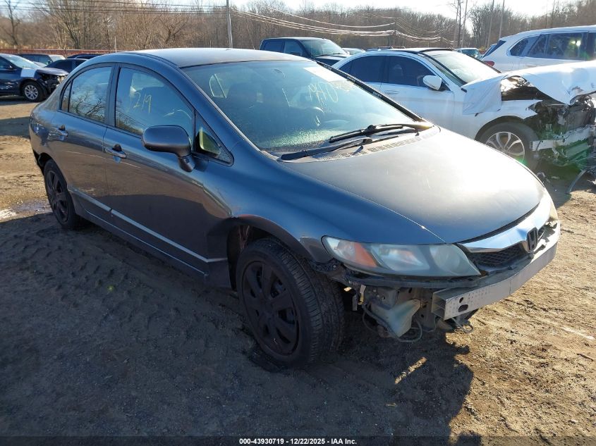 2009 Honda Civic Lx VIN: 2HGFA16569H318179 Lot: 43930719