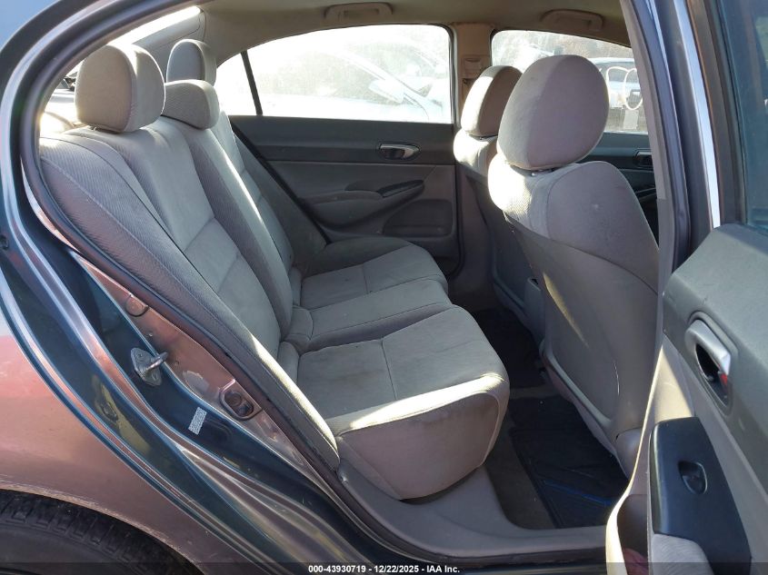 2009 Honda Civic Lx VIN: 2HGFA16569H318179 Lot: 43930719