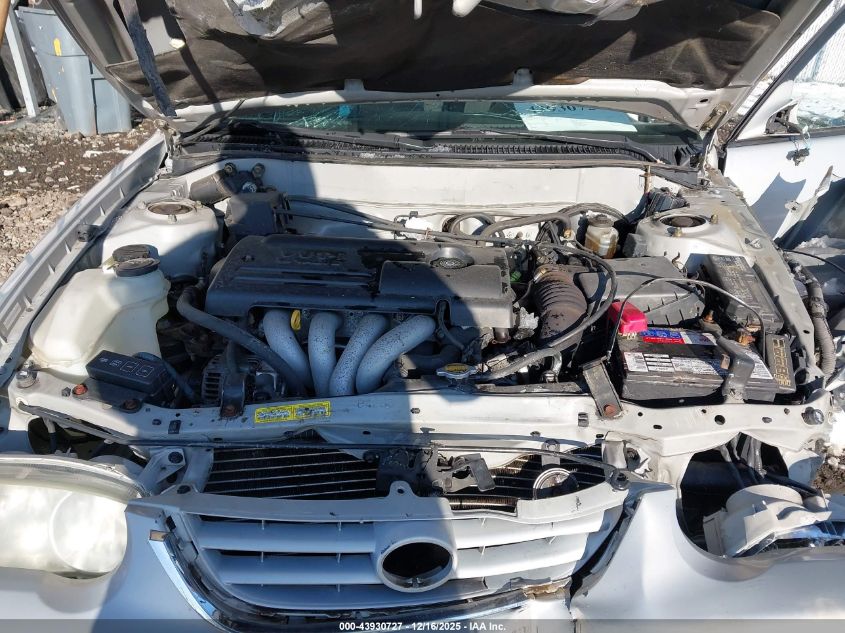 2002 Toyota Corolla S VIN: 2T1BR12E52C557427 Lot: 43930727