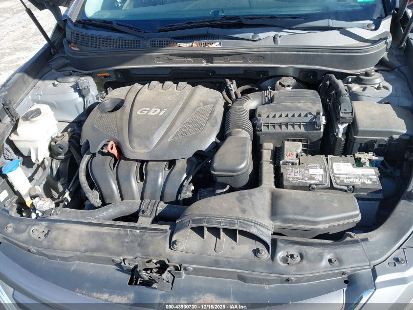 2014 Hyundai Sonata Gls VIN: 5NPEB4AC0EH877825 Lot: 43930730