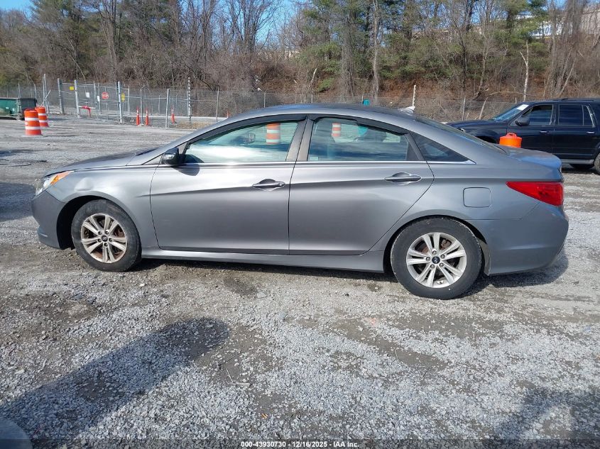 2014 Hyundai Sonata Gls VIN: 5NPEB4AC0EH877825 Lot: 43930730