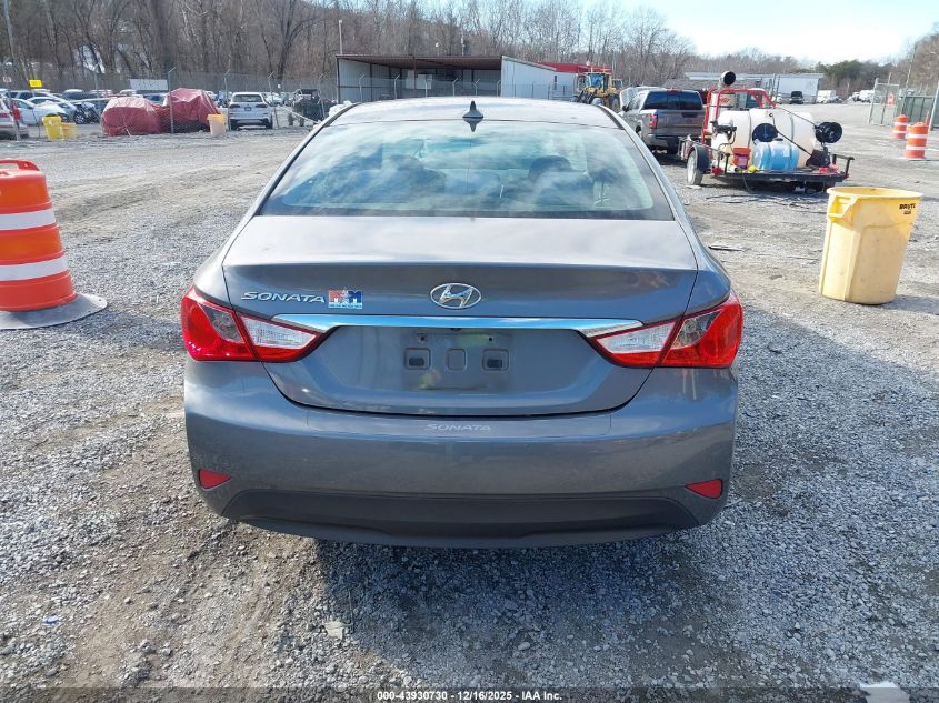 2014 Hyundai Sonata Gls VIN: 5NPEB4AC0EH877825 Lot: 43930730