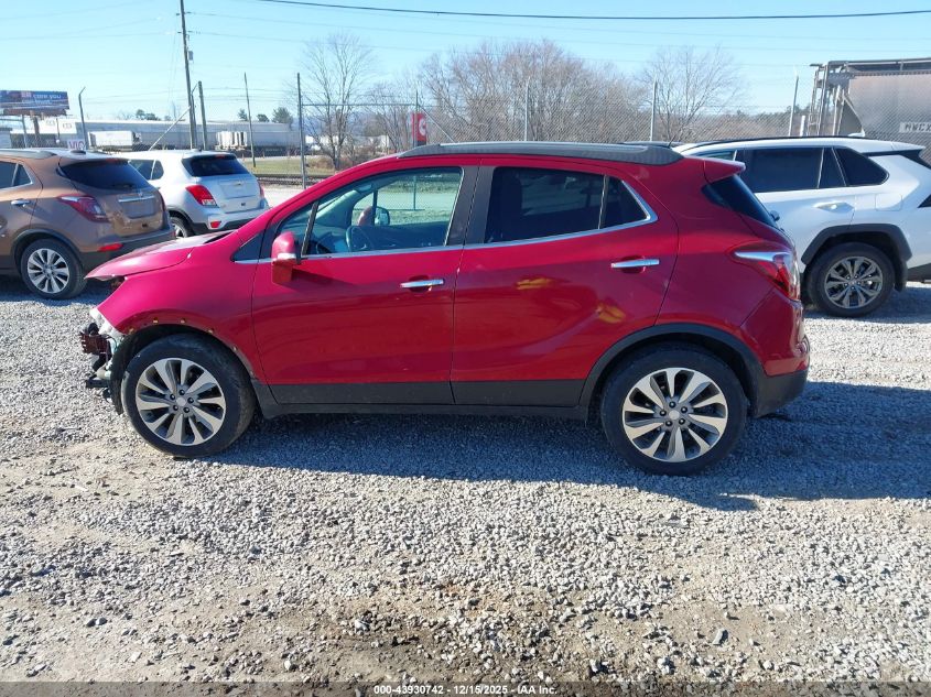 2019 Buick Encore Awd Preferred VIN: KL4CJESBXKB747905 Lot: 43930742