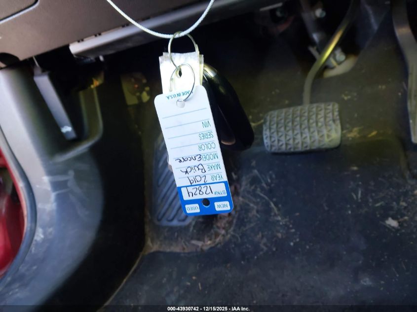 2019 Buick Encore Awd Preferred VIN: KL4CJESBXKB747905 Lot: 43930742