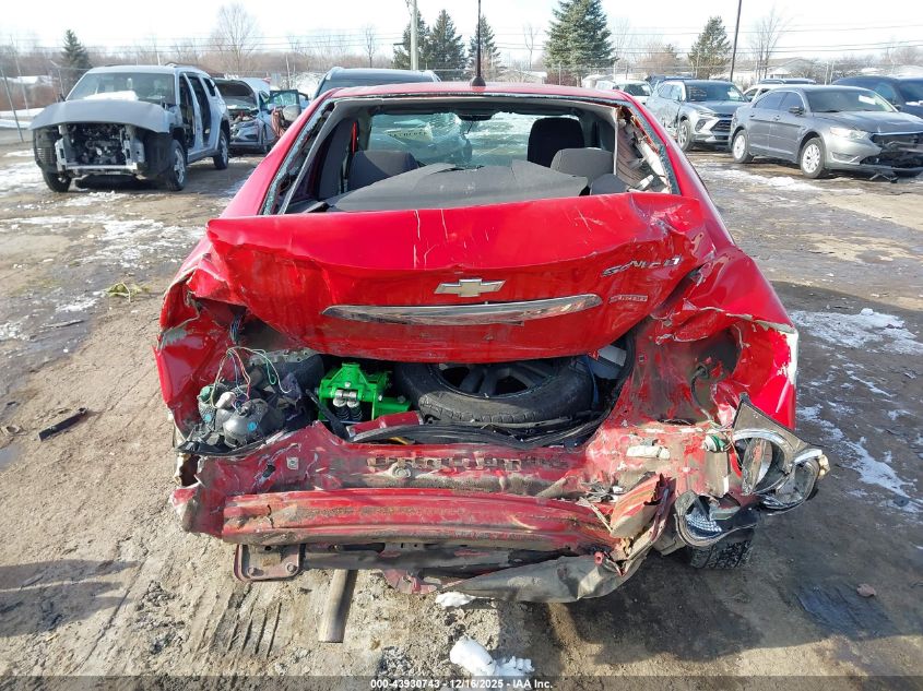 2012 Chevrolet Sonic 1Lt VIN: 1G1JD5SB8C4128125 Lot: 43930743