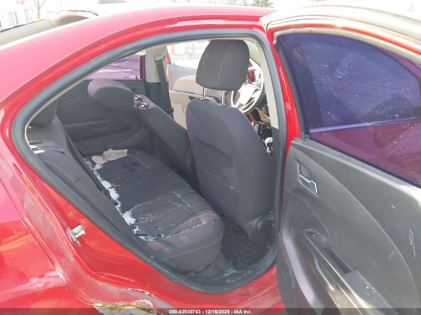 2012 Chevrolet Sonic 1Lt VIN: 1G1JD5SB8C4128125 Lot: 43930743