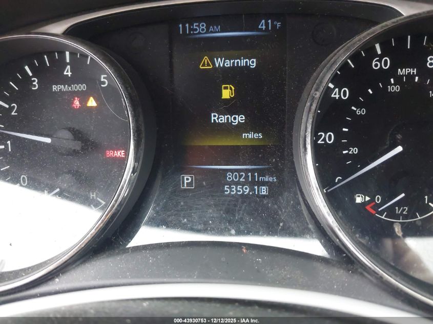 2016 Nissan Rogue Sv VIN: KNMAT2MV1GP625960 Lot: 43930753