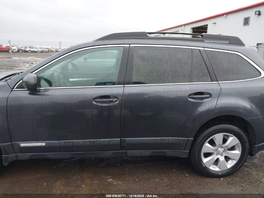 2011 Subaru Outback 2.5I Premium VIN: 4S4BRBCC1B3416958 Lot: 43930771
