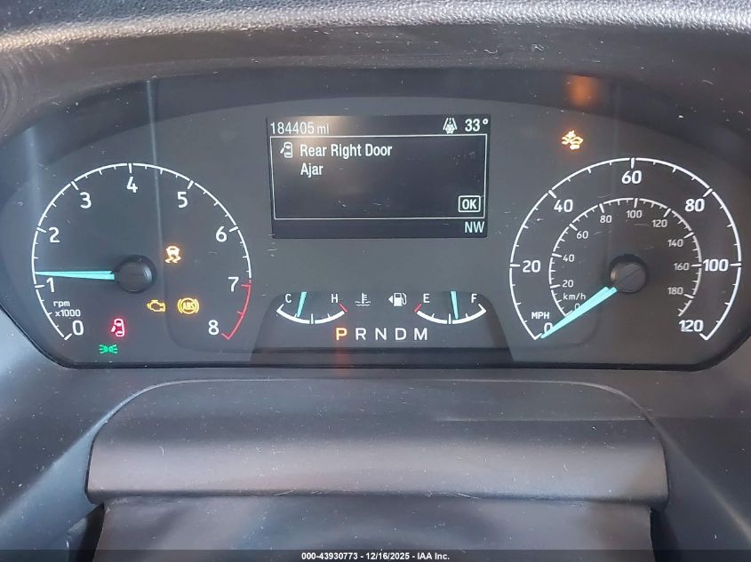 2020 Ford Transit-250 VIN: 1FTBR1C88LKA33407 Lot: 43930773