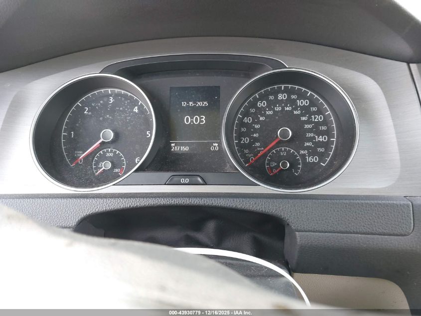 2015 Volkswagen Golf Tdi Se 4-Door VIN: 3VW2A7AU8FM022475 Lot: 43930779