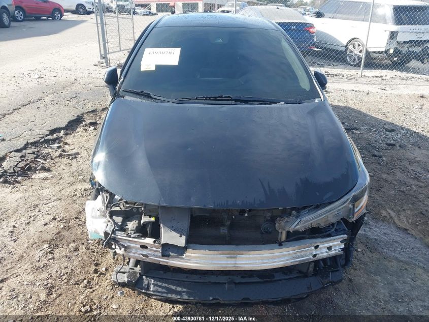 2021 Toyota Corolla Le VIN: 5YFEPMAE3MP208551 Lot: 43930781