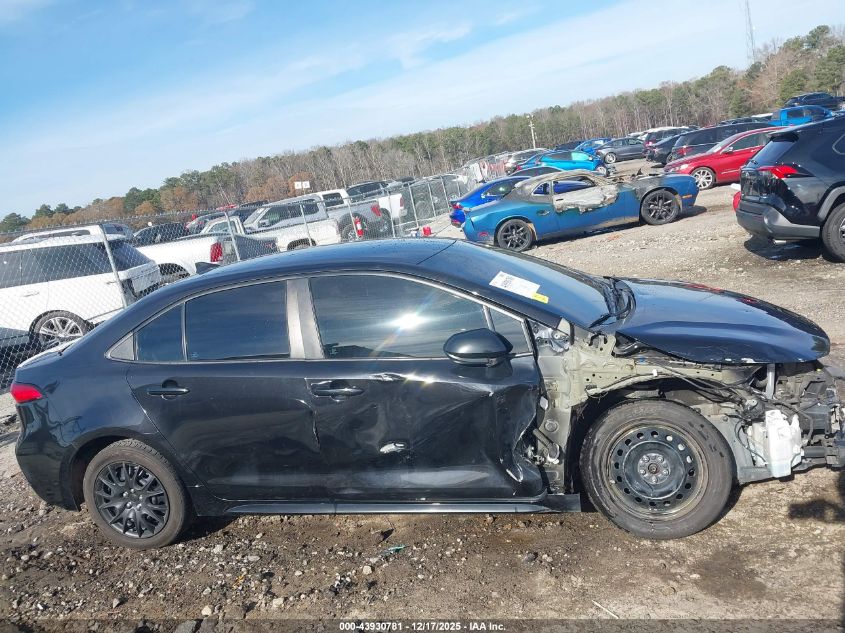 2021 Toyota Corolla Le VIN: 5YFEPMAE3MP208551 Lot: 43930781