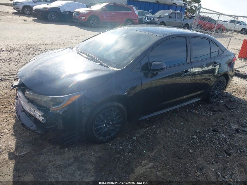 2021 Toyota Corolla Le VIN: 5YFEPMAE3MP208551 Lot: 43930781