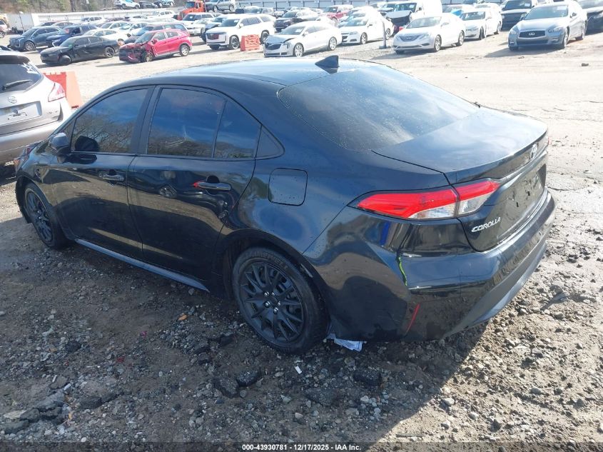 2021 Toyota Corolla Le VIN: 5YFEPMAE3MP208551 Lot: 43930781