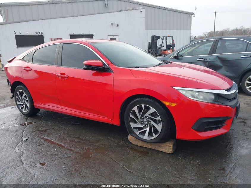 2016 Honda Civic Ex VIN: 2HGFC2F70GH564840 Lot: 43930788