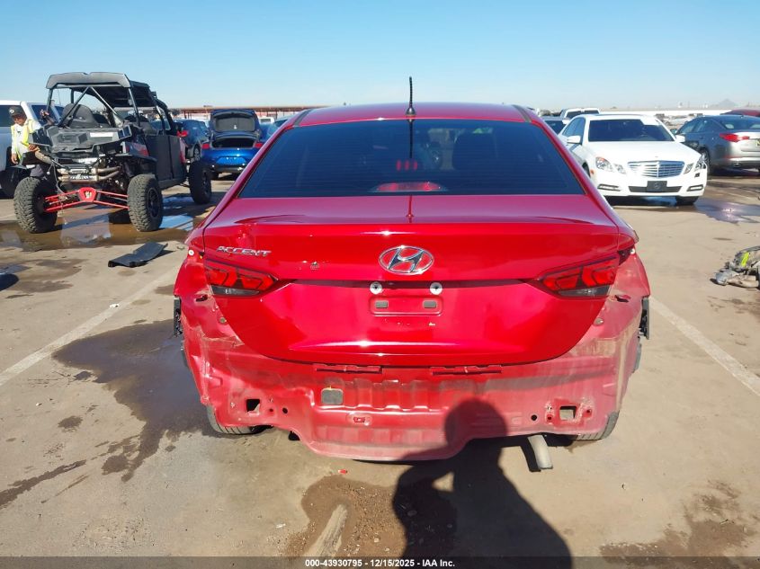 2019 Hyundai Accent Se VIN: 3KPC24A34KE076662 Lot: 43930795