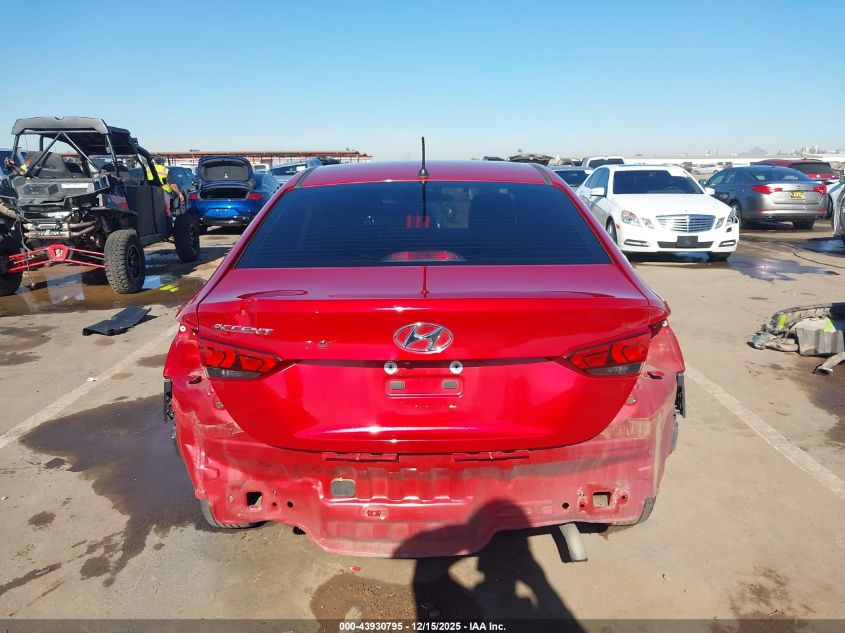 2019 Hyundai Accent Se VIN: 3KPC24A34KE076662 Lot: 43930795