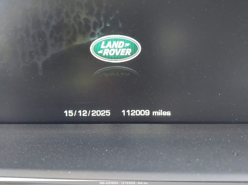 2016 Land Rover Range Rover 3.0L V6 Supercharged VIN: SALGR2PF8GA313854 Lot: 43930805