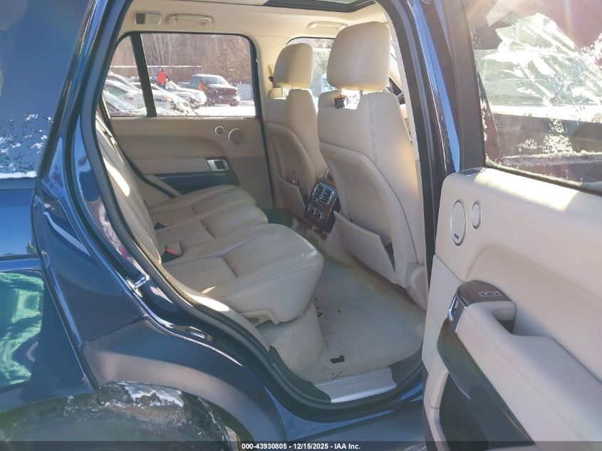 2016 Land Rover Range Rover 3.0L V6 Supercharged VIN: SALGR2PF8GA313854 Lot: 43930805