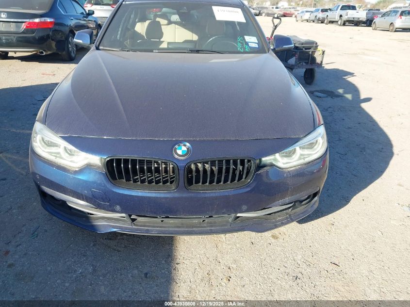 2017 BMW 330E Iperformance VIN: WBA8E1C39HA029094 Lot: 43930808