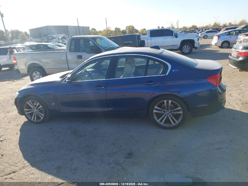 2017 BMW 330E Iperformance VIN: WBA8E1C39HA029094 Lot: 43930808