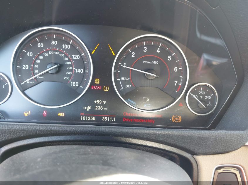 2017 BMW 330E Iperformance VIN: WBA8E1C39HA029094 Lot: 43930808