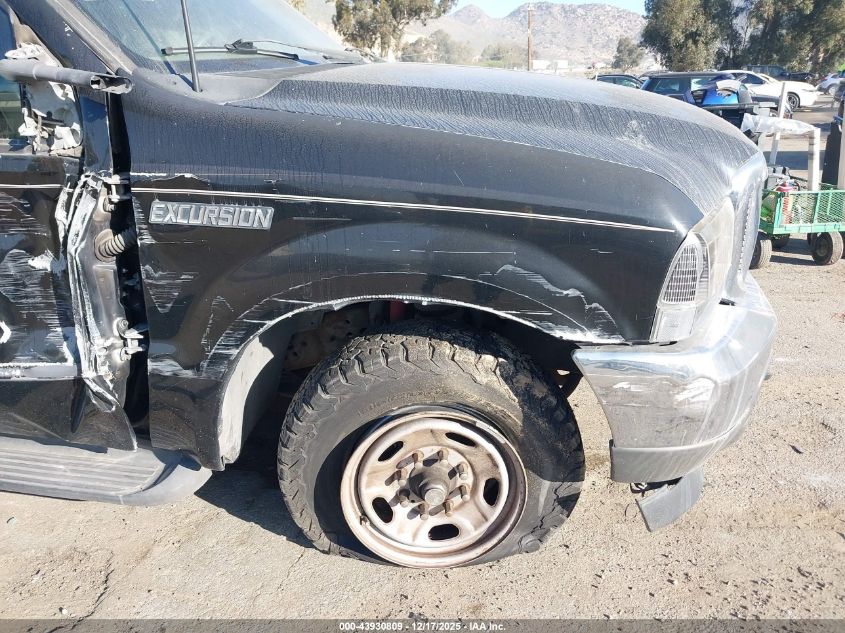 2000 Ford Excursion Xlt VIN: 1FMNU40L1YEA46314 Lot: 43930809