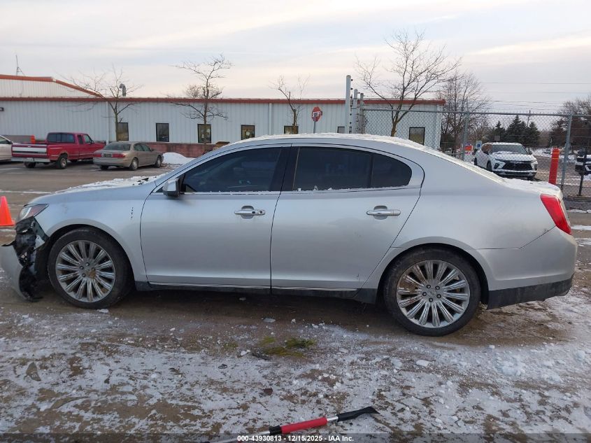 2013 Lincoln Mks VIN: 1LNHL9EK2DG616235 Lot: 43930813
