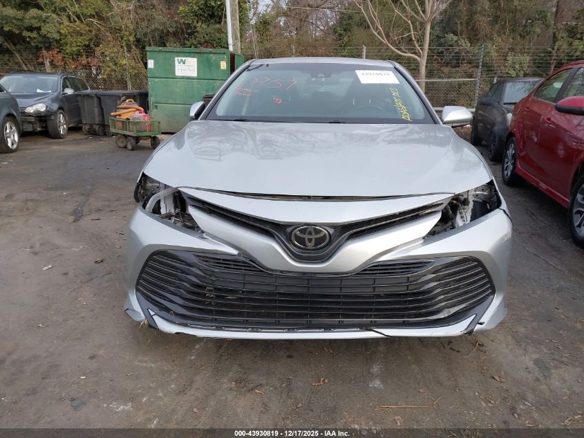 2018 Toyota Camry Le VIN: 4T1B11HK4JU566346 Lot: 43930819
