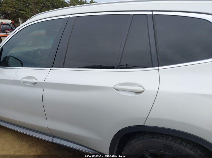 2019 BMW X3 Sdrive30I VIN: 5UXTR7C55KLF29448 Lot: 43930836