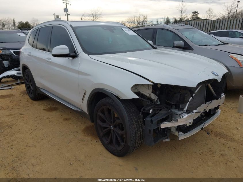2019 BMW X3 Sdrive30I VIN: 5UXTR7C55KLF29448 Lot: 43930836