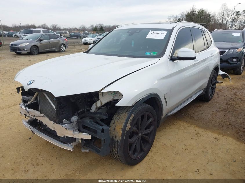 2019 BMW X3 Sdrive30I VIN: 5UXTR7C55KLF29448 Lot: 43930836