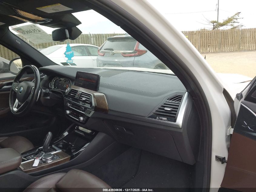 2019 BMW X3 Sdrive30I VIN: 5UXTR7C55KLF29448 Lot: 43930836