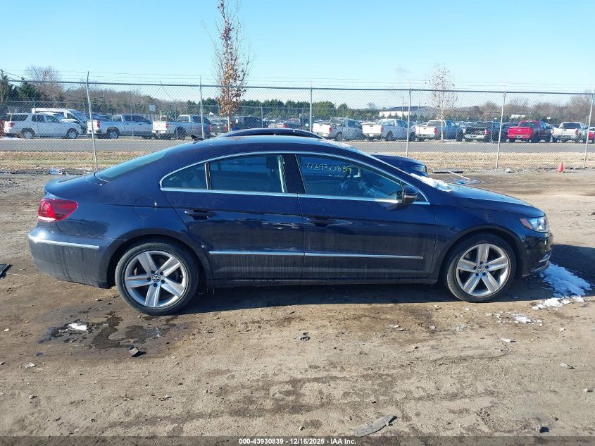 2016 Volkswagen Cc 2.0T Sport VIN: WVWBN7AN4GE519918 Lot: 43930839