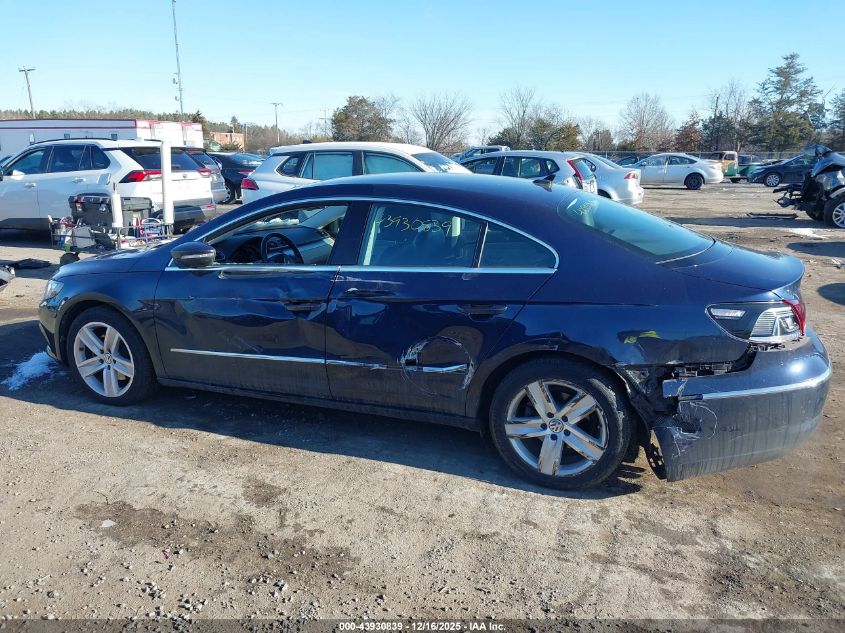 2016 Volkswagen Cc 2.0T Sport VIN: WVWBN7AN4GE519918 Lot: 43930839