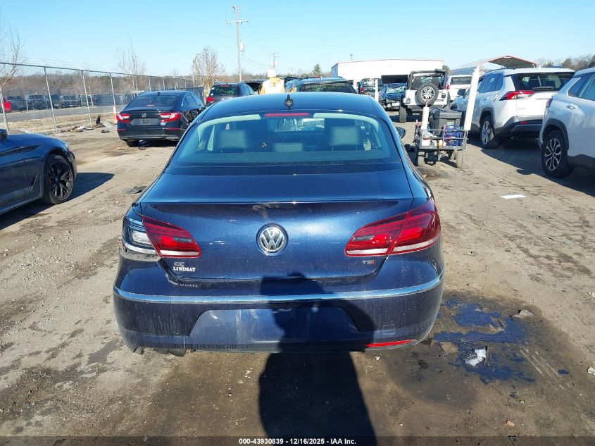 2016 Volkswagen Cc 2.0T Sport VIN: WVWBN7AN4GE519918 Lot: 43930839