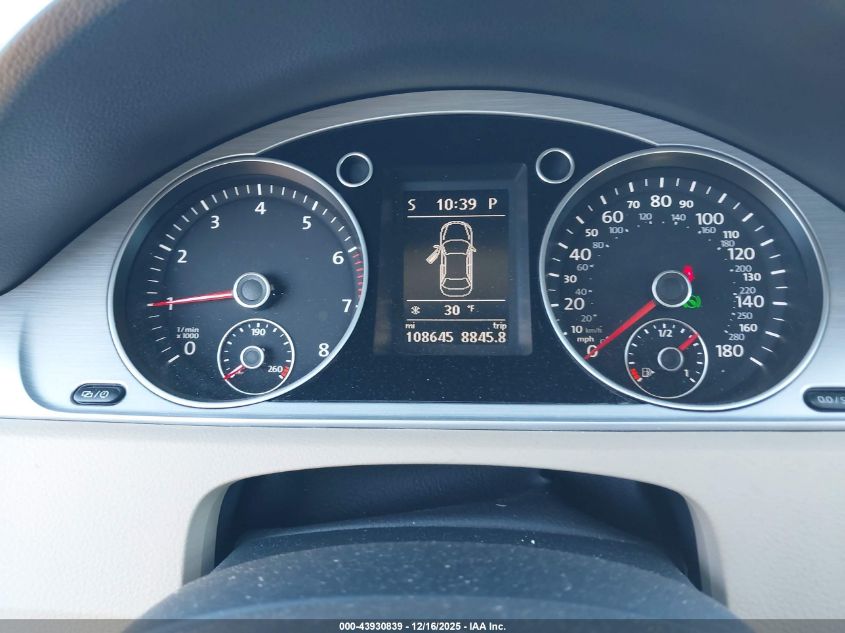 2016 Volkswagen Cc 2.0T Sport VIN: WVWBN7AN4GE519918 Lot: 43930839