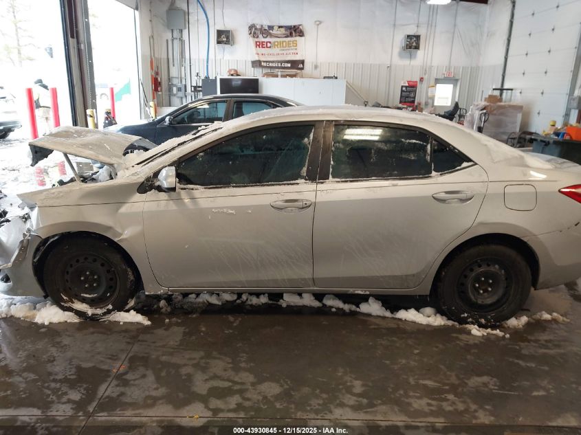 2018 Toyota Corolla Le VIN: 5YFBURHEXJP837413 Lot: 43930845