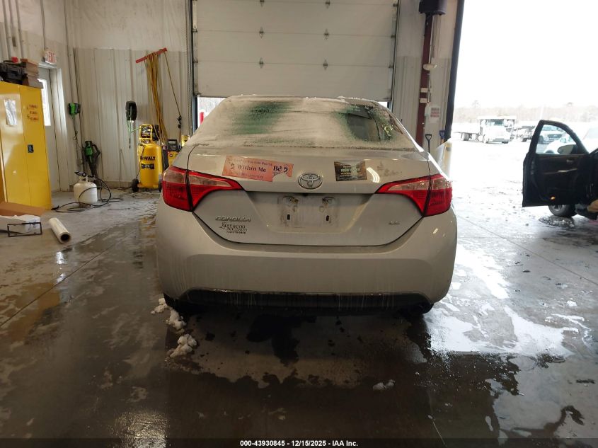 2018 Toyota Corolla Le VIN: 5YFBURHEXJP837413 Lot: 43930845