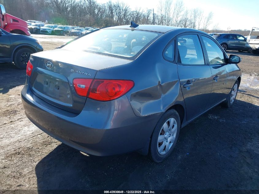2009 Hyundai Elantra Gls VIN: KMHDU46D59U650340 Lot: 43930849