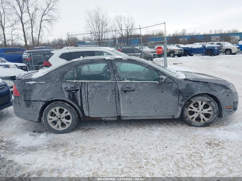 2012 Ford Fusion Se VIN: 3FAHP0HA8CR142666 Lot: 43930858