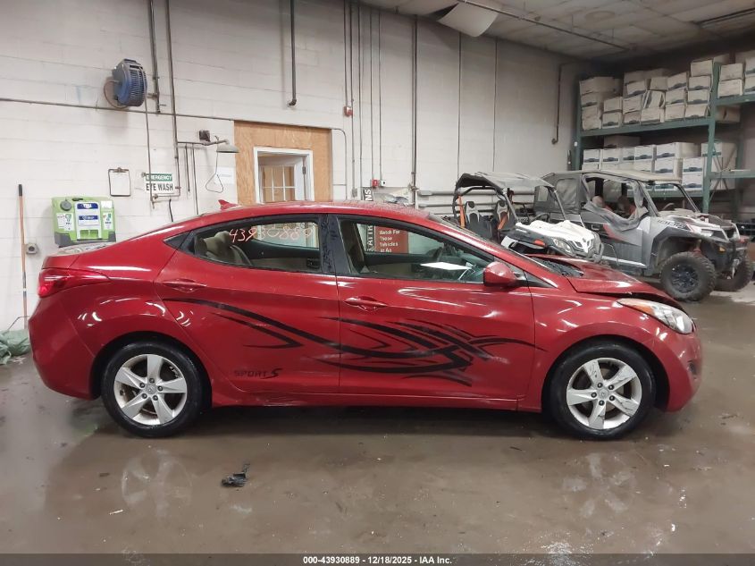 2011 Hyundai Elantra Gls (Ulsan Plant) VIN: KMHDH4AE7BU113916 Lot: 43930889