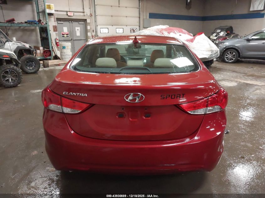 2011 Hyundai Elantra Gls (Ulsan Plant) VIN: KMHDH4AE7BU113916 Lot: 43930889