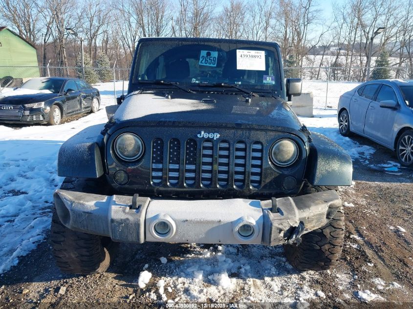 2012 Jeep Wrangler Unlimited Sahara VIN: 1C4BJWEG6CL169912 Lot: 43930892