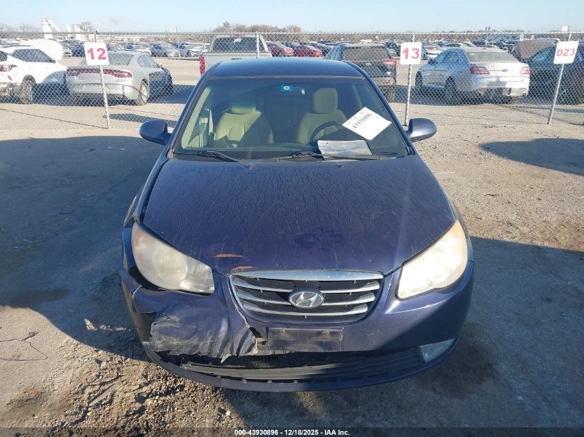 2010 Hyundai Elantra Blue/Gls/Se VIN: KMHDU4AD0AU951450 Lot: 43930896