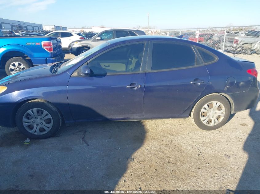 2010 Hyundai Elantra Blue/Gls/Se VIN: KMHDU4AD0AU951450 Lot: 43930896