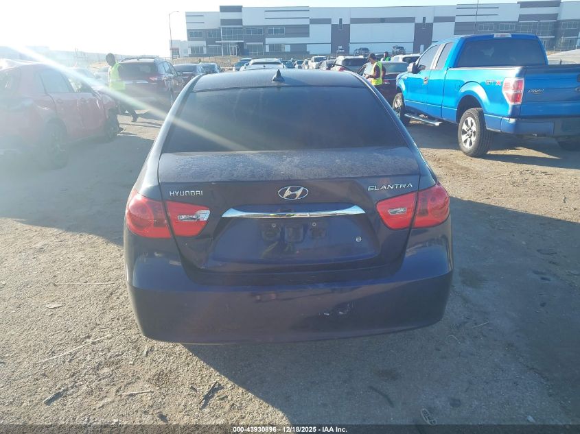 2010 Hyundai Elantra Blue/Gls/Se VIN: KMHDU4AD0AU951450 Lot: 43930896