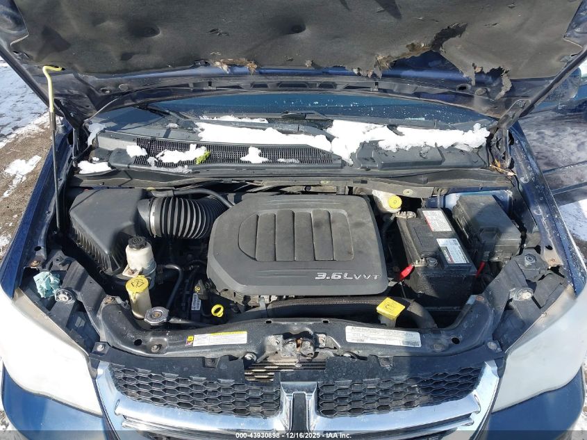 2012 Dodge Grand Caravan Sxt VIN: 2C4RDGCG8CR215455 Lot: 43930898