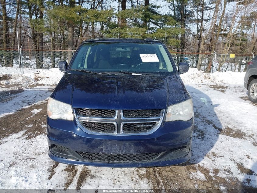 2012 Dodge Grand Caravan Sxt VIN: 2C4RDGCG8CR215455 Lot: 43930898