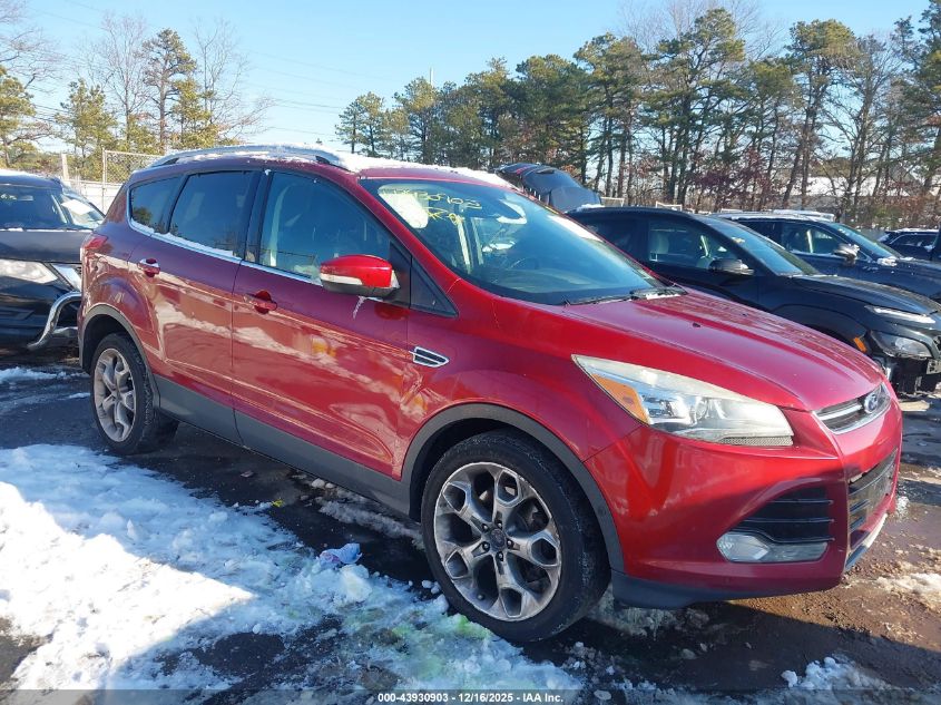 2013 Ford Escape Titanium VIN: 1FMCU9J9XDUD75004 Lot: 43930903